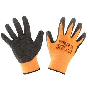 NEO Munkakesztyű latexbevonatú polyester X 8