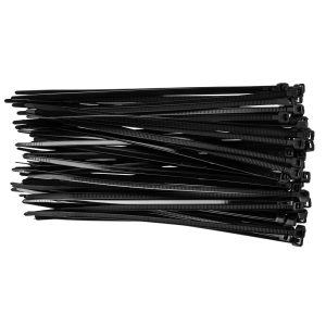TOPEX Kábelkötegelő x mm fekete 75db