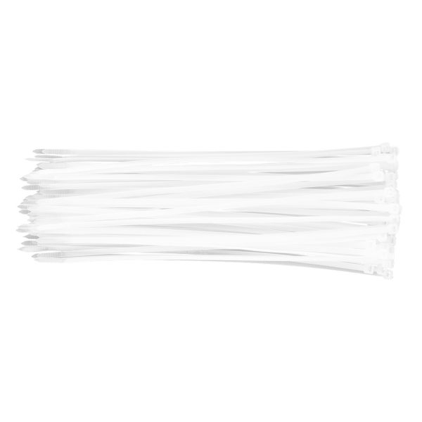 TOPEX Kábelkötegelő x mm fehér 75db